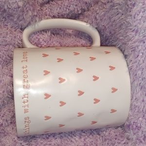“do small things with great love” Mug
